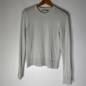 Vince Light Pale Blue Crew Neck Cashmere Sweater Small